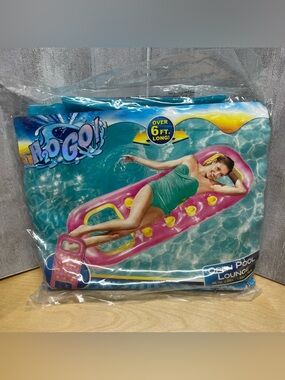 H2O to Go! Bestway Large Open Pool Float Pink